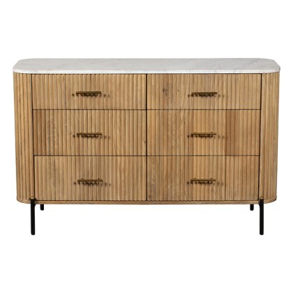 Reed Wide Chest of Drawers Reed Wide Chest of Drawers