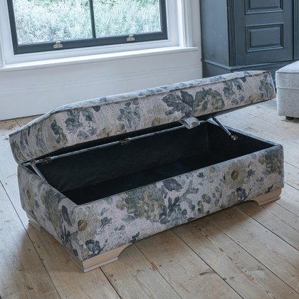 Alstons Evesham Fabric Ottoman Alstons Evesham Fabric Ottoman