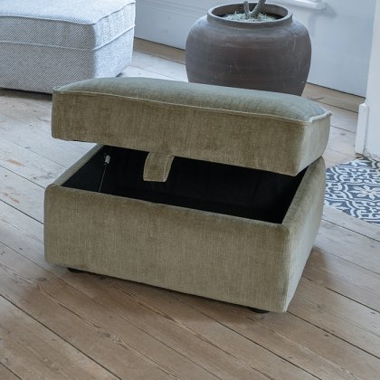 Alstons Evesham Fabric Storage Stool Alstons Evesham Fabric Storage Stool