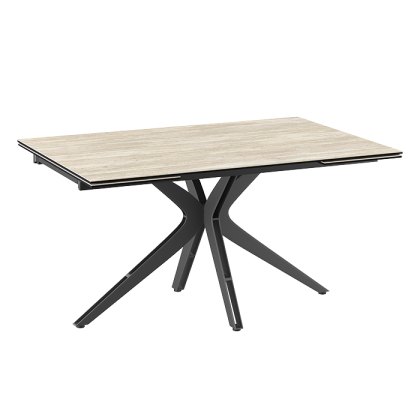 Influence Extending Ceramic Dining Table Travertine Influence Extending Ceramic Dining Table Travertine