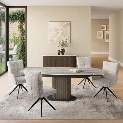 Modena Extending Ceramic Dining Table 160-220cm Modena Extending Ceramic Dining Table 160-220cm