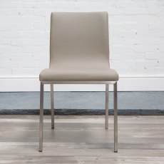 Audrey Dining Chair in Taupe Audrey Dining Chair in Taupe