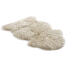 Stone Single Longwool Sheepskin Rug Stone Single Longwool Sheepskin Rug