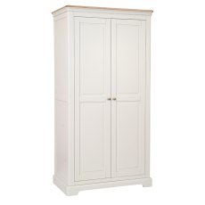 Hampton Double Wardrobe Grey Mist Hampton Double Wardrobe Grey Mist