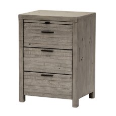 Tuscan 3 drawer Bedside Table