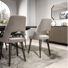 Hexagon Upholstered Dining Chair