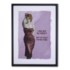 I May Not Be Perfect, Mr Pink Framed Picture I May Not Be Perfect, Mr Pink Framed Picture