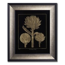 Three Artichokes Heads Framed Picture Three Artichokes Heads Framed Picture
