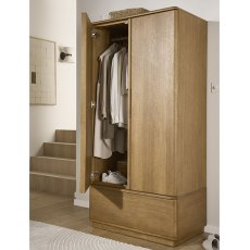 Placid Wooden Wardrobe