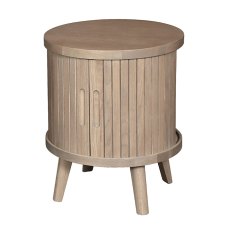 Tambour Lamp Table