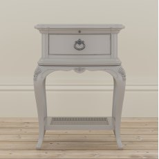 Monaco Bedside Table Grey