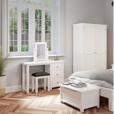 Henley White Dressing Table Mirror Henley White Dressing Table Mirror
