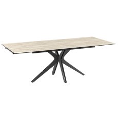 Influence Extending Ceramic Dining Table Travertine Influence Extending Ceramic Dining Table Travertine