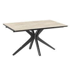 Influence Extending Ceramic Dining Table Travertine Influence Extending Ceramic Dining Table Travertine