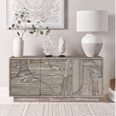 Dakota 3 Door Wood Sideboard Dakota 3 Door Wood Sideboard