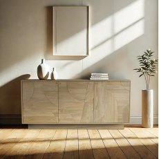 Dakota 3 Door Oak Sideboard Dakota 3 Door Oak Sideboard