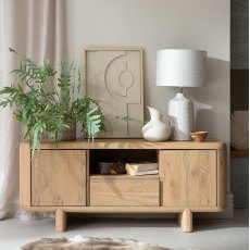 Flynn Oak TV Unit Flynn Oak TV Unit
