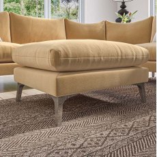 Elton Corner Fabric Footstool Elton Corner Fabric Footstool