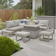 Kettler Marina Corner Lounge Set with High/Low Dining Table Kettler Marina Corner Lounge Set with High/Low Dining Table