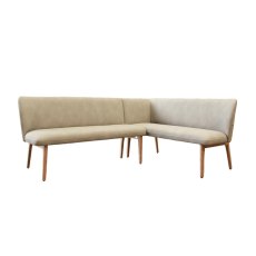 Spencer Corner Bench Left Misty Spencer Corner Bench Left Misty