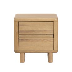 Flynn 2 Drawer Bedside Table Flynn 2 Drawer Bedside Table