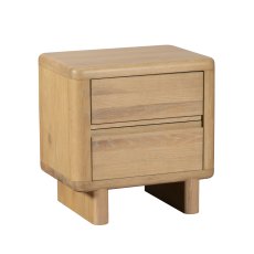 Flynn 2 Drawer Bedside Table Flynn 2 Drawer Bedside Table