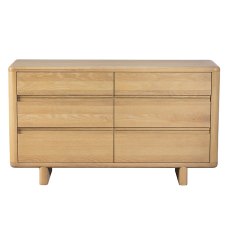 Flynn 6 Drawer Wide Chest Flynn 6 Drawer Wide Chest