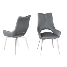 Spinello Swivel Chair Grey Spinello Swivel Chair Grey