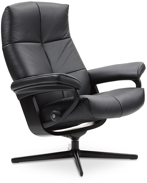 David Medium Chair with Cross Base