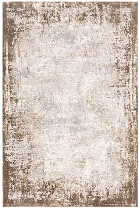 Kuza Border Beige Rug