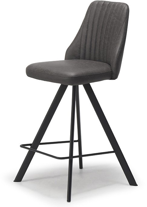 bar stool dark grey