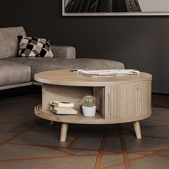 tambour coffee table