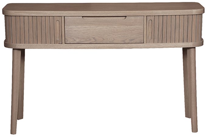 tambour console table