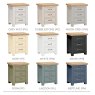 Wiltshire 3 Drawer Bedside Table