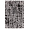 Kuza Abstract Black Rug