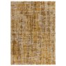 Kuza Abstract Gold Rug