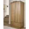 wooden wardrobe