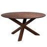 Nirvana Circular Wooden Dining Table